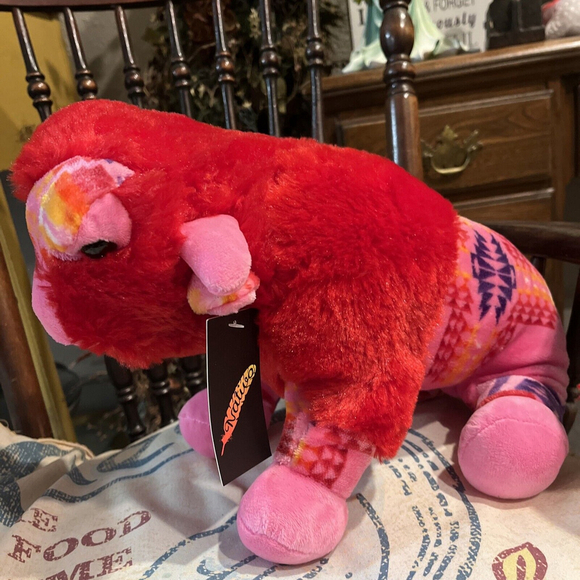 NWT Pink 16 Inch Buffalo Western Print By nativo - Picture 3 of 7